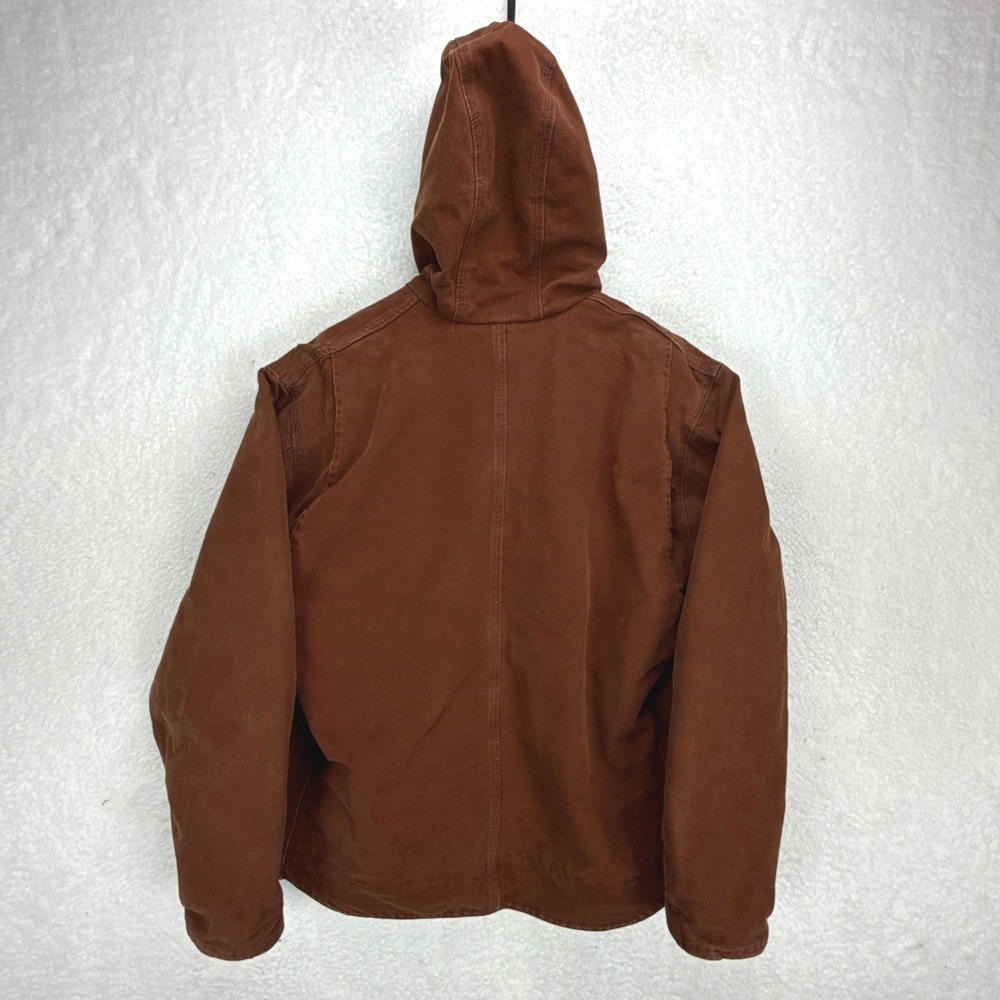 Carhartt Sierra Jacket Sherpa Lined Mens XL J141 CLY Clay - Picture 2 of 14